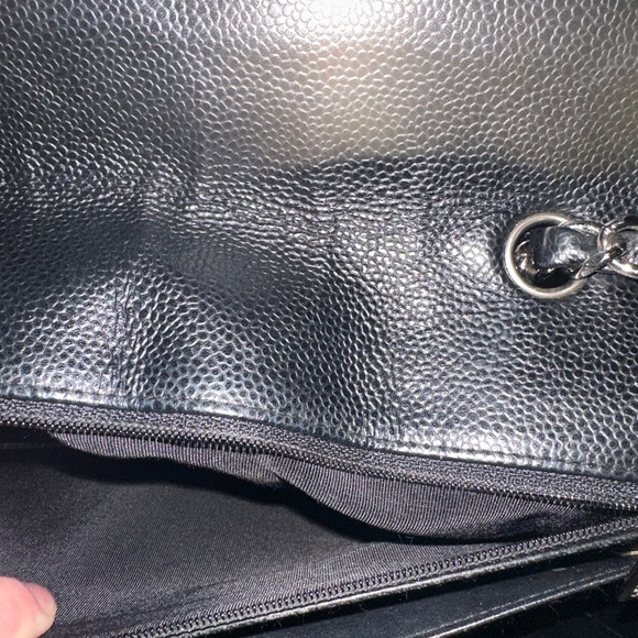 Chanel Jumbo Caviar Flap Bag - Picture 9 of 16